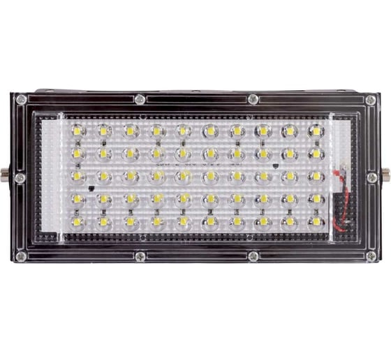 Светодиодный низковольтный прожектор GLANZEN с зажимами "крокодил" FAD-0030-10-12V КА-00008302