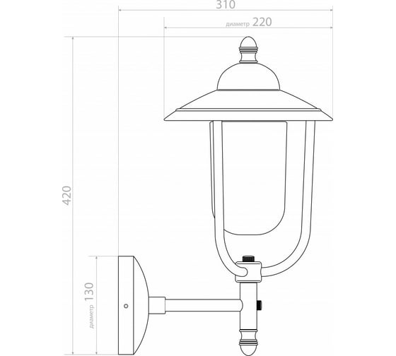 Настенный светильник Covali WL-31080