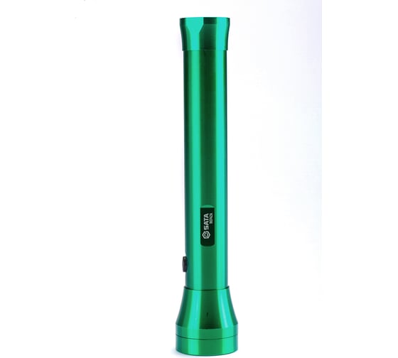 Светодиодный фонарь Sata (295мм.) (1LED, 3xAAA) Aluminum Flashlight (зеленый) Cree 3W 90742A