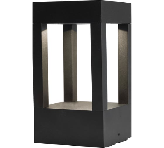 Уличный светодиодный светильник FERON DH801, 10W, AC/DC12-24V, 3000K, черный 48449