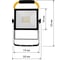 Светодиодный прожектор TDM ELECTRIC сдо-04-050н-п (переносной) 50 вт, 6500 к, ip65, черный, народный SQ0336-0201 5