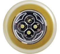 Светодиодный пушлайт - фонарь СТАРТ PL-4led С3gold