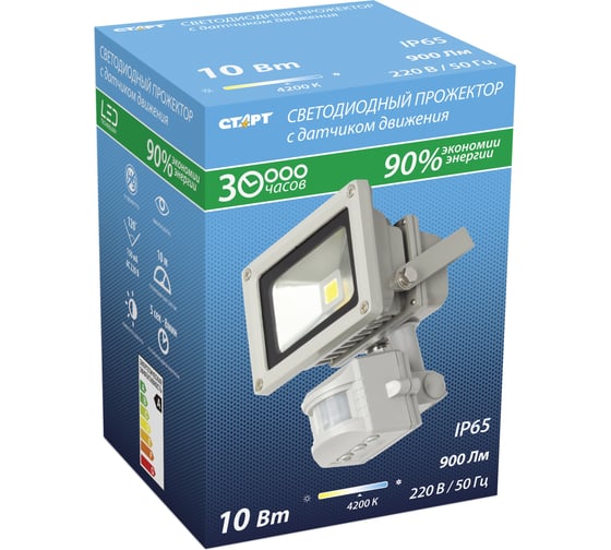 Прожектор светодиодный СТАРТ LED FL10S 42
