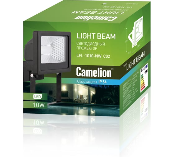 Прожектор светодиодный Camelion LFL-1010-NW С02 11796