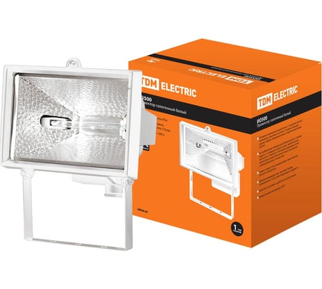 Прожектор галогенный белый TDM ИО500 SQ0301-0003