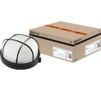 Светильник черный/круг с решеткой TDM ELECTRIC К НПБ1302 SQ0303-0043