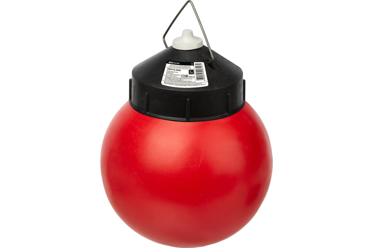 Светильник TDM НСП 03-60-027 У1 красный SQ0310-0006 - выгодная цена ...