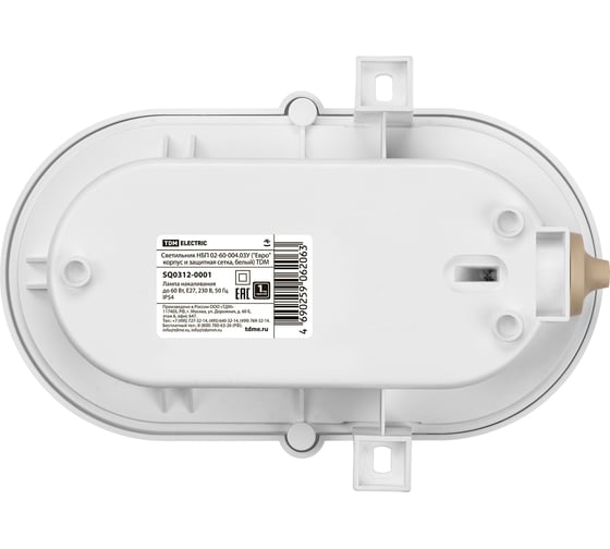 Светильник TDM ELECTRIC НБП 02-60-004.03У Евро SQ0312-0001