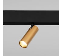 Трековый светильник Elektrostandard Slim Magnetic 7W 4200K Cubo (латунь) a062794