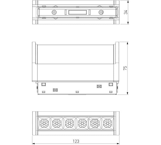 Трековый светильник Elektrostandard Slim Magnetic 12W 4200K Alter (белый) a062997