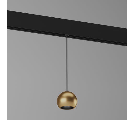 Трековый светильник Elektrostandard Slim Magnetic 5W 4200K Event (латунь) a062804