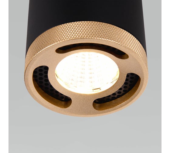 Потолочный светодиодный светильник Elektrostandard 9W 4200K (чёрный) a062522