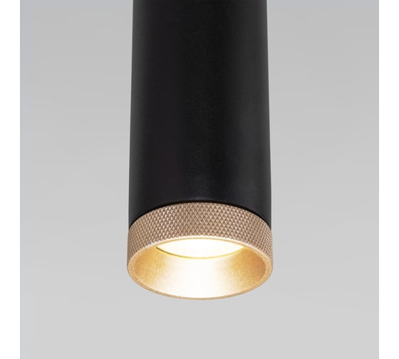 Подвесной светодиодный светильник Elektrostandard 7W 4200K (чёрный) a062425