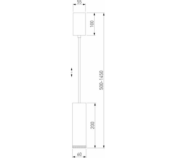 Подвесной светодиодный светильник Elektrostandard 9W 4200K (чёрный) a062416