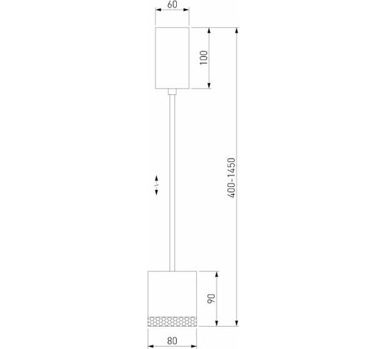 Подвесной светодиодный светильник Elektrostandard 12W 4200K (белый) a062415