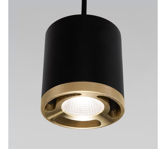 Подвесной светодиодный светильник Elektrostandard 12W 4200K (чёрный) a062413