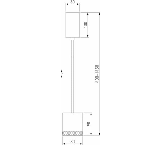Подвесной светодиодный светильник Elektrostandard 12W 4200K (чёрный) a062413