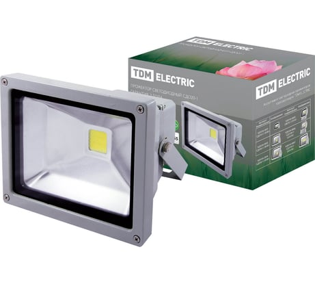 Прожектор светодиодный TDM СДО20-1 SQ0336-0002