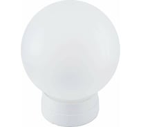 Светильник APEYRON шар пластик, белый НББ-60прямое основание