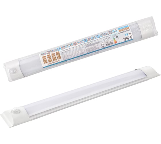 Светодиодный светильник TDM ELECTRIC led дпо 3017 18вт 1650лм 6500к компакт с датчиком народный SQ0366-1924