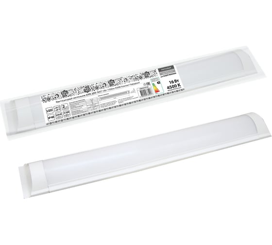 Светодиодный светильник TDM ELECTRIC led дпо 3017 16вт 1450лм 4500к компакт народный SQ0329-0126