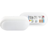 Светодиодный светильник TDM led дпп 3801 18вт 6500к ip65 белый овал 196x97x57 мм народный SQ0366-0150