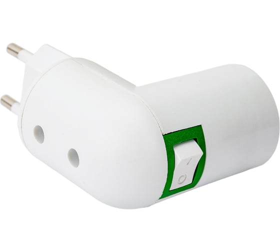 Переходник вилка-Е27 с выключателем TDM ELECTRIC SQ0335-1007