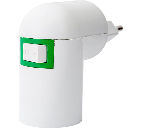Переходник вилка-Е27 с выключателем TDM ELECTRIC SQ0335-1007