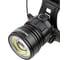 Аккумуляторный фонарь «налобный 12» TDM 5 вт cree+3 вт cob, li-ion 3,7 в 2x18650 2,4 ач, 650 лм, usb SQ0350-0069 5