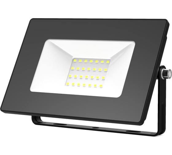 Светодиодный прожектор Gauss Elementary 30W 2700lm IP65 6500К черный 613100330