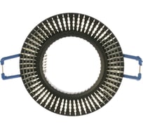 Светильник Gauss Aluminium Круг. Черный/Хром, Gu5.3 SQ AL014