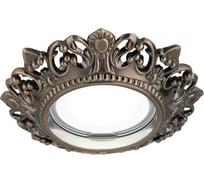 Светильник Gauss Antique Круг. Бронза Gu5.3 CA053