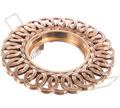 Светильник Gauss Antique круг, золото,/Черный Gu5.3 SQ CA043