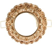 Светильник Gauss Antique круг, золото,/Черный Gu5.3 SQ CA049