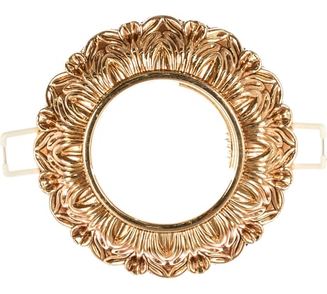 Светильник Gauss Antique круг, золото,/Черный Gu5.3 SQ CA049