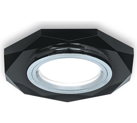 Светильник Gauss Backlight Восемь гран. Графит/Хром, Gu5.3, LED 4100K BL056