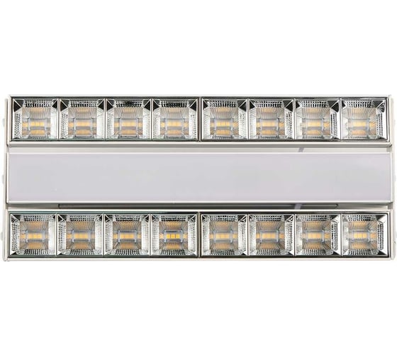 Светильник Jazzway светодиодный трековый PTR 2260R 1F2S 60Вт 3000К IP40 60град./120град./60град. 280мм WH белый 5039575