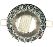 Светильник Gauss Backlight Кругл. Черный/Кристалл/Хром, Gu5.3, LED 2700K BL035