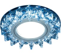 Точечный светильник Gauss Backlight черный/кристалл/хром Gu5.3 LED подсветка 4100K BL036