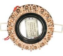 Светильник Gauss Backlight Кругл. Шампань/Кристалл/Хром, Gu5.3, LED 2700K BL034