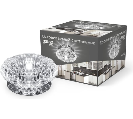 Светильник Gauss Crystal G9 SQ CR012