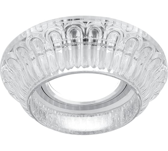 Светильник Gauss Glass Кристалл/Хром, Gu5.3 SQ CR051