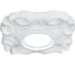 Светильник Gauss Gypsum белый, Gu5.3, d150 1/24 SQ GY003 1