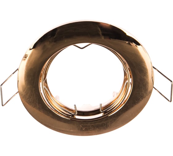 Светильник Gauss Metal круг, золото, Gu5.3 SQ CA007