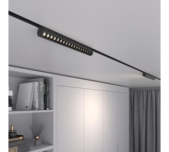 Трековый светильник Elektrostandard Slim Magnetic 6W 4200K Alter (чёрный) a062994