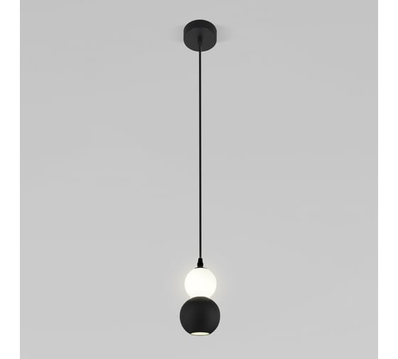 Подвесной светильник Eurosvet 50250/1 led черный a062386
