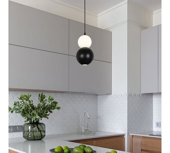 Подвесной светильник Eurosvet 50251/1 led черный a062393
