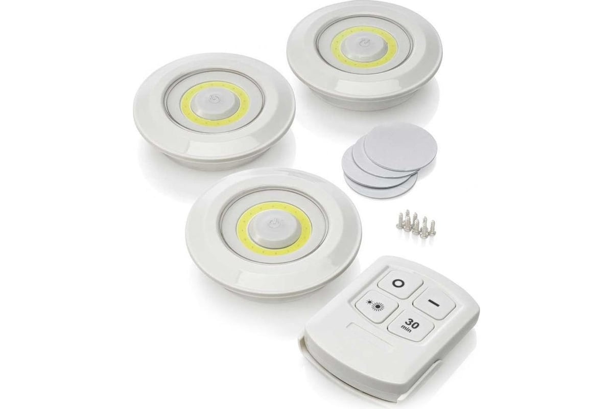 TV-709 набор светодиодных подсветок с пультом Ду led Light with Remote Control Set of 3