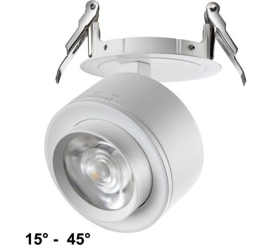 Встраиваемый светодиодный светильник Novotech LED 18W EDDY 358945
