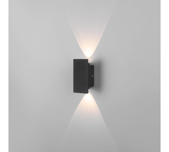 Настенный светодиодный светильник Elektrostandard mini light 35154/d черный a060883